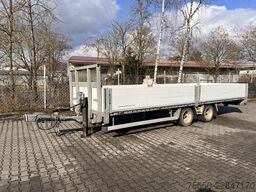 Humbaur HBTZ 137224  14,4 t Tandem- Pritschenanhänger- Tieflader