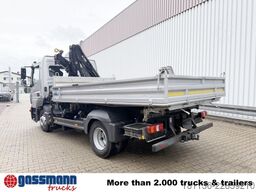 Mercedes-Benz Atego 1018 K 4x2, 2x AHK, Kran Hiab 055 DS-1 Duo