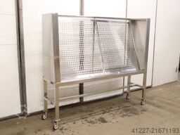 Edelstahl 2130/530/H1830 mm