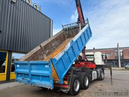 Volvo FM 440 + PALFINGER PK15002 + 6X4 + MANUAL + TIPPER