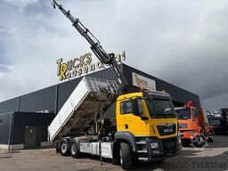MAN TGS 26.460 + HIAB 232 ES-5 + TIPPER + 6X2 STEER...