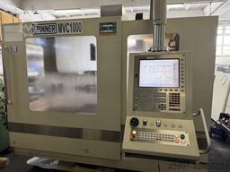 Spinner MVC1000 machining center, 4.axis