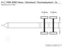 H.t.f. HWA 20MZ Heiwo / Geïsoleerd / Doorlaadsysteem /...