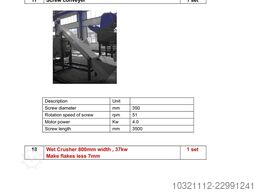 KLIMENS MACHINERY  CO. LTD. PRP - 500