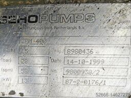 GEHO Kolbenmembranpumpe ZPM 400