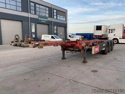 Van Hool Container Chassis / 2x Extendable / SAF + Disc