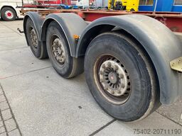 Van Hool Container Chassis / 2x Extendable / SAF + Disc