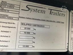SYSTEM TRAILER City Citytrailer / Tautliner / Discbrakes / Ste...