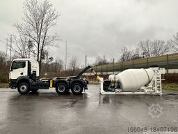 Abrollkipper Fahrmischer Aufbau