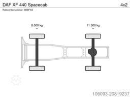 DAF XF 440 Spacecab