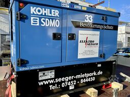 SDMO J33 – 33 kVA - 470 Liter Dieseltank