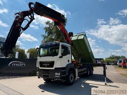 MAN TGS 33.440 6x4 KRAN 28m FUNK+Jib+Seilwinde 5./6.