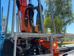 MERCEDES-BENZ Antos 2533 Abrollkipper KRAN FUNK lift/lenk