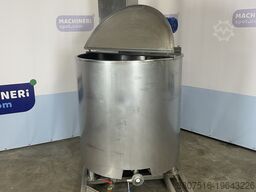 Heatable mixing tank