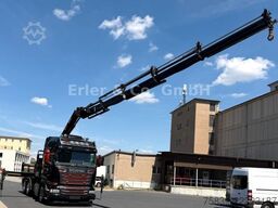 SCANIA R 580 V8, HIAB 211, Retarder, Standklima