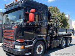 SCANIA R 580 V8, HIAB 211, Retarder, Standklima