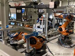 Sturm (Anlage) / KUKA & Yaskawa (Roboter Beschichtungsanlage