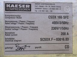 Kaeser CSDX165SFC