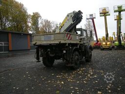 MERCEDES-BENZ Unimog U2100 mit Kran Palfinger PK14500D