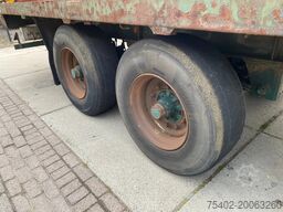 Flandria Plateau Trailer with Twist-Locks / BPW + Drums