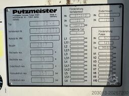 MERCEDES-BENZ AROCS 2840 6x4 Betonp. Putzmeister BSF36-4.16HLS