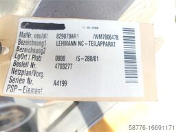  Lehmann NC-Teilapparat mit PL-Getriebe 420-112 Drehtisch SN: A4199