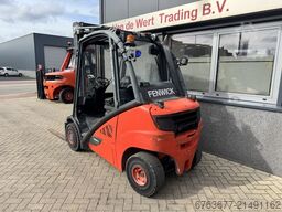 LINDE H25T-02 Triplo 550 freelift sideshift 4e functie 2015 9100uur LPG