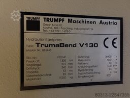 TRUMPF TrumaBend V130