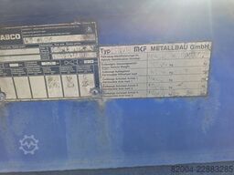 MKF METALLBAU CS 20 / STEEL SUSPENSION/ BPW DRUM.