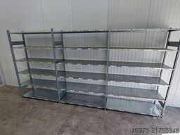 SSI Schäfer R3000  Kistenregal Regallänge: 4,92 lfm.