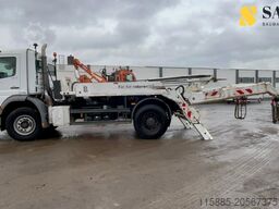 Mercedes Benz Axor 1833 K/Blatt-Blatt/Tele./Anbauplatte