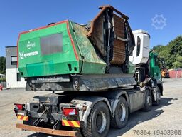 MAN TGS 35.540 8X4  MIT KOMPTECH-ZUSATZEINHEIT