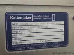 Rademaker midrange croissant machine + V moulder