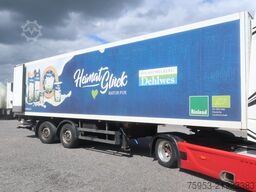 Schmitz Cargobull SKO 18 / LZG City Lenkachse Thermo King TK-Koffer