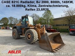 Case 821C Radlader Klima Zentralschmierung