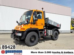 Unimog U 300 4x4, Kipper, VarioPilot, Kommunalhydraulik,
