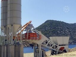 Polygonmach PMC60 60m3 hour self erecting mobile batching p...
