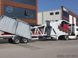 Polygonmach PMC 100m3/hour mobile concrete batching plant