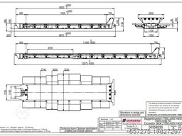 SCHEUERLE Intercombi Excavator deck
