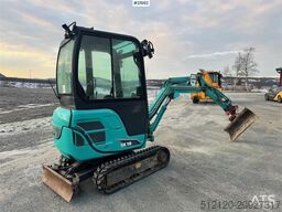 Kobelco SK18 Mini excavator w/ Powertilt, 3 buckets, rippe