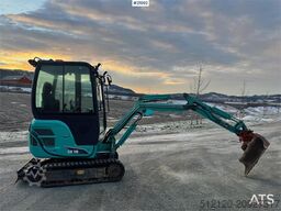 Kobelco SK18 Mini excavator w/ Powertilt, 3 buckets, rippe