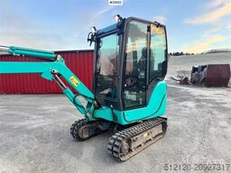 Kobelco SK18 Mini excavator w/ Powertilt, 3 buckets, rippe