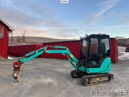 Kobelco SK18 Mini excavator w/ Powertilt, 3 buckets, rippe