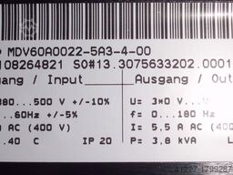SEW-EURODRIVE MDV60A0022-5A3-4-00