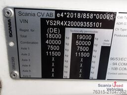 Scania R 460 EB - MEGA - HIGHLINE - 2x TANKs -