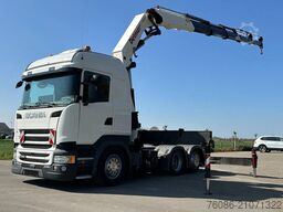Scania R450 6x2 !!TRACTOR!!!CRANE/GRUE/HMF 50TM!!TOP!E...