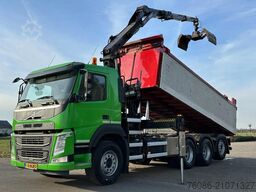 Volvo FM 430 !!8X4 TRIPLE!! EURO6!! Z-KRAAN!!/KIPPER!...