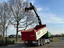 Volvo FM 430 !!8X4 TRIPLE!! EURO6!! Z-KRAAN!!/KIPPER!...