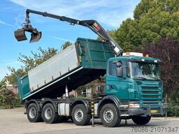Scania G360 8x4!!Z-Kraan/KIPPER!!