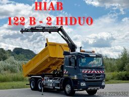 MERCEDES-BENZ ACTROS 2636* KIPPER 4,80 + KRAN/FUNK / 6x4